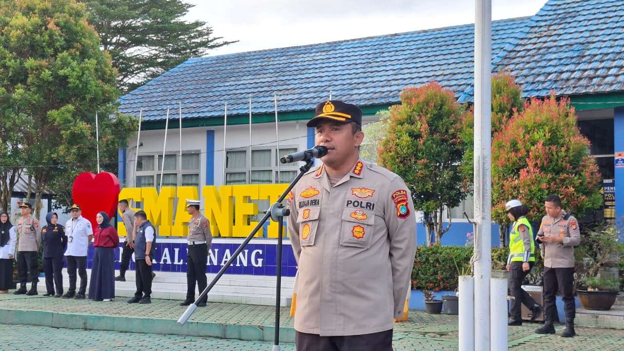 Apel Pagi bersama WAKAPOLDA Bangka Belitung